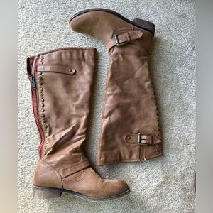 Women’s brown tall boots